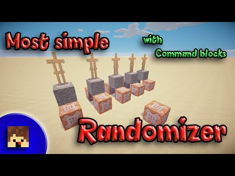 Simplest Randomizer With Command Blocks Minecraft Youtube