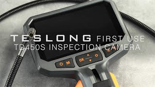 Teslong TD450S Inspection Camera First Use Video Manual