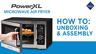PowerXL Microwave Air Fryer- Unboxing and Assembly