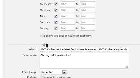 Video #7: Facebook Fan Page Creation - Part 7