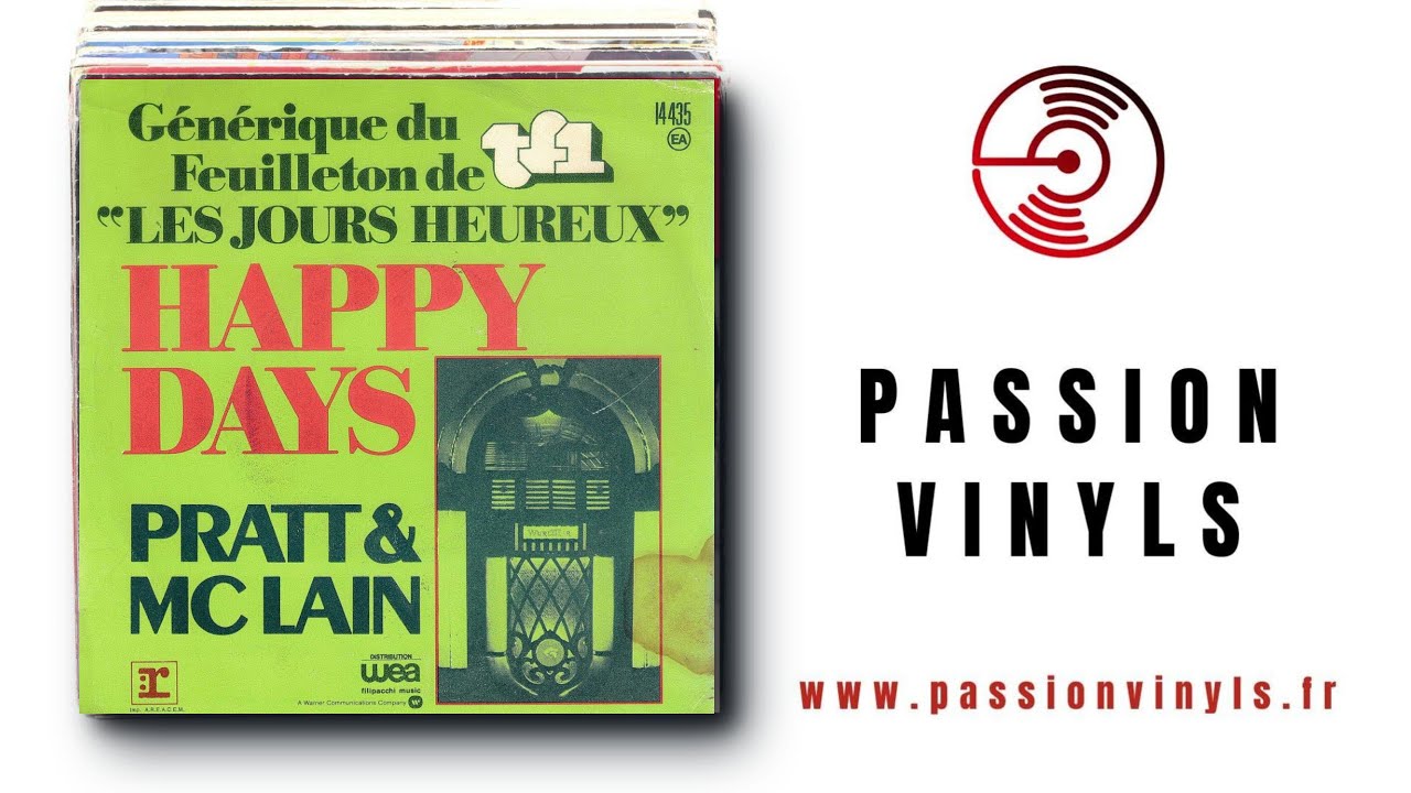 Pratt & Mc Lain - 1976 - Happy Days - (Vinyl 45 Tours) - YouTube