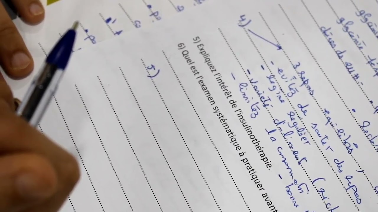 مراجعة امتحان نهائي مساعدي تمريض للصحة العمومية . révision examen final aide soignant