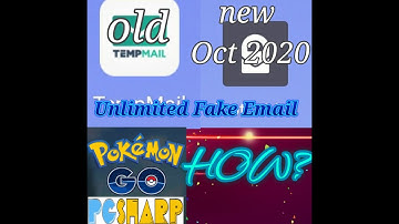 How to make unlimited Fake Email || buy pg sharp key || New app🤔🤔