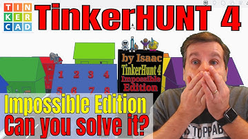 Tinkercad Hide & Seek | Can you solve TinkerHUNT 4 | 5 hidden items