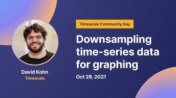 Downsampling time-series data for graphing – David Kohn