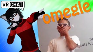 OMEGLE USER SHOCKED BY SINGING VRCHAT WOLF BOI