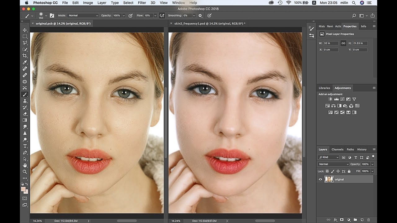 สอนแต่งภาพด้วย Photoshop  ปรับสีผิวง่ายสุดๆ ด้วย Divide และ Solid color