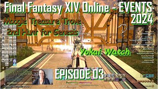 FFXIV Online-the 2024 Moogle Treasure Trove 2nd Hunt for Genesis & Yokai Watch Cross-Over Event–Ep03