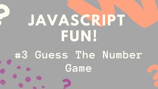 #1 -Creating The User Interface (Guess The Number Game)