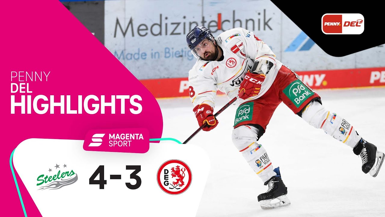 Bietigheim Steelers - Düsseldorfer EG Highlights PENNY DEL 21/22