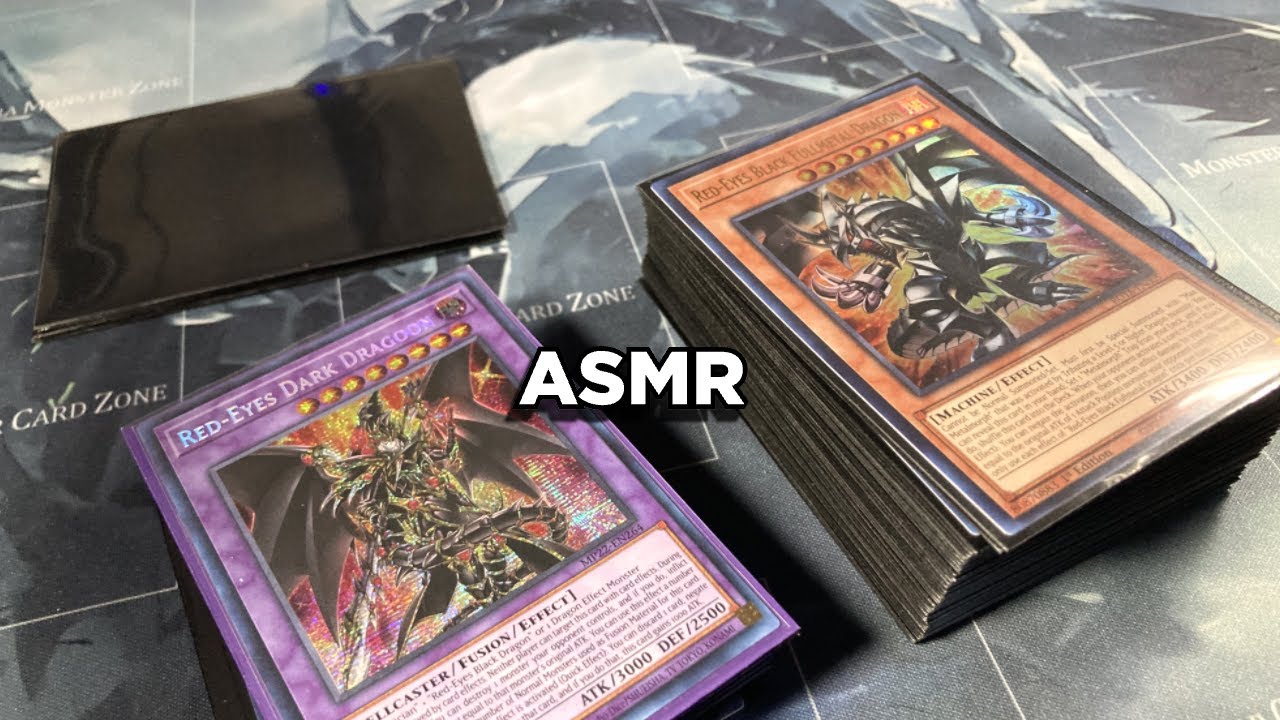 [ASMR] Yugioh Whispering and Deck Building