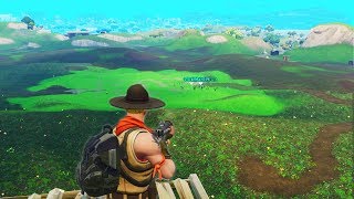 Destroying the ENTIRE Forest in Fortnite Battle Royale