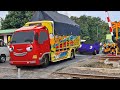 Wow Ada Truk Kontainer, Truk Molen, Dump Truk, Truk Oleng, Truk Pasirx Truk Hino Mirip Frank Tayo