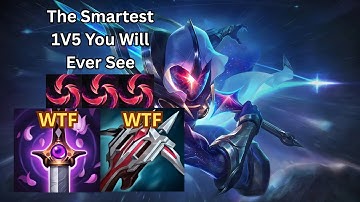 THE SMARTEST 1V5 YOU WILL EVER SEE.