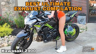 Kawasaki Z900 Best Ultimate Exhaust Sound Compilation