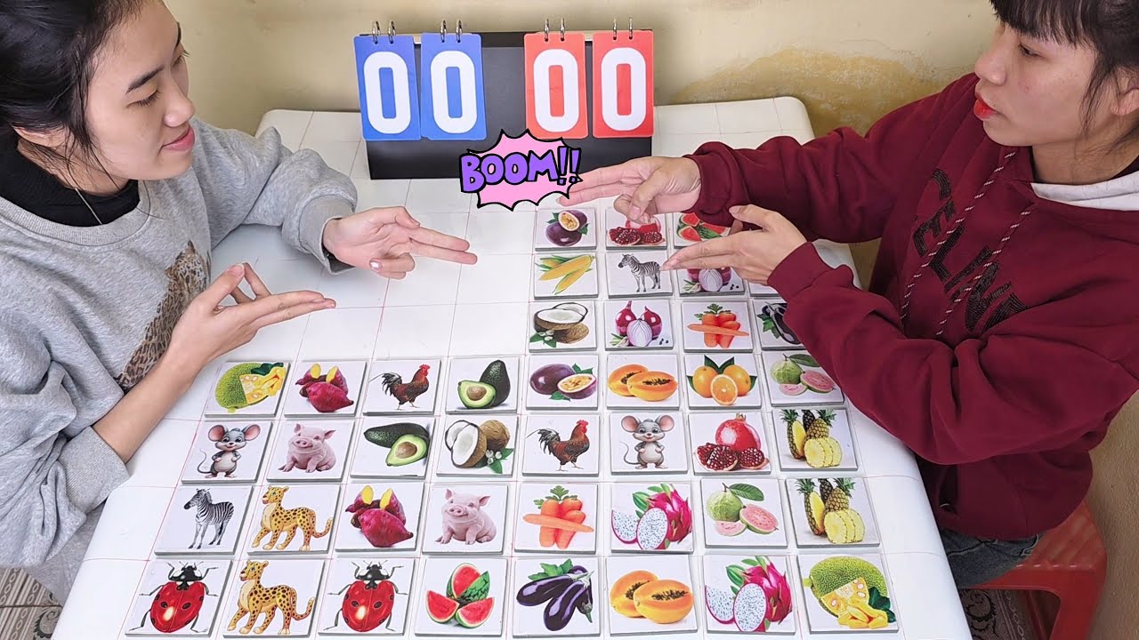 🧠💥 Match Game Fun! Who Wins This Round?