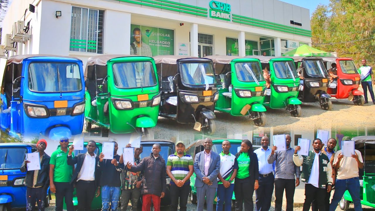 CRDB Yaanza Yakabidhi Bajaj za Mikopo kwa Vijana 10 wa Mwanzo Iringa