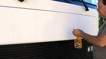 How to Remove Bugs  from RV paint with Meltdown Bug Remover