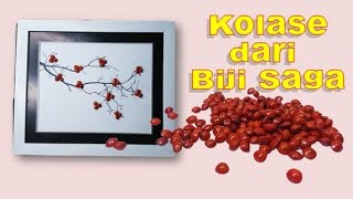 Kolase Bertema Alam dari Biji Saga