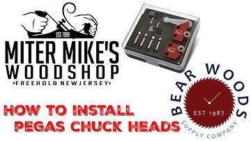 How to Install Pegas Chuck Heads on DW788 Saw