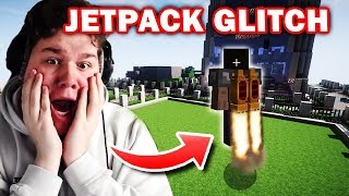 *JETPACK GLITCH* in MINECRAFT (mega krass)