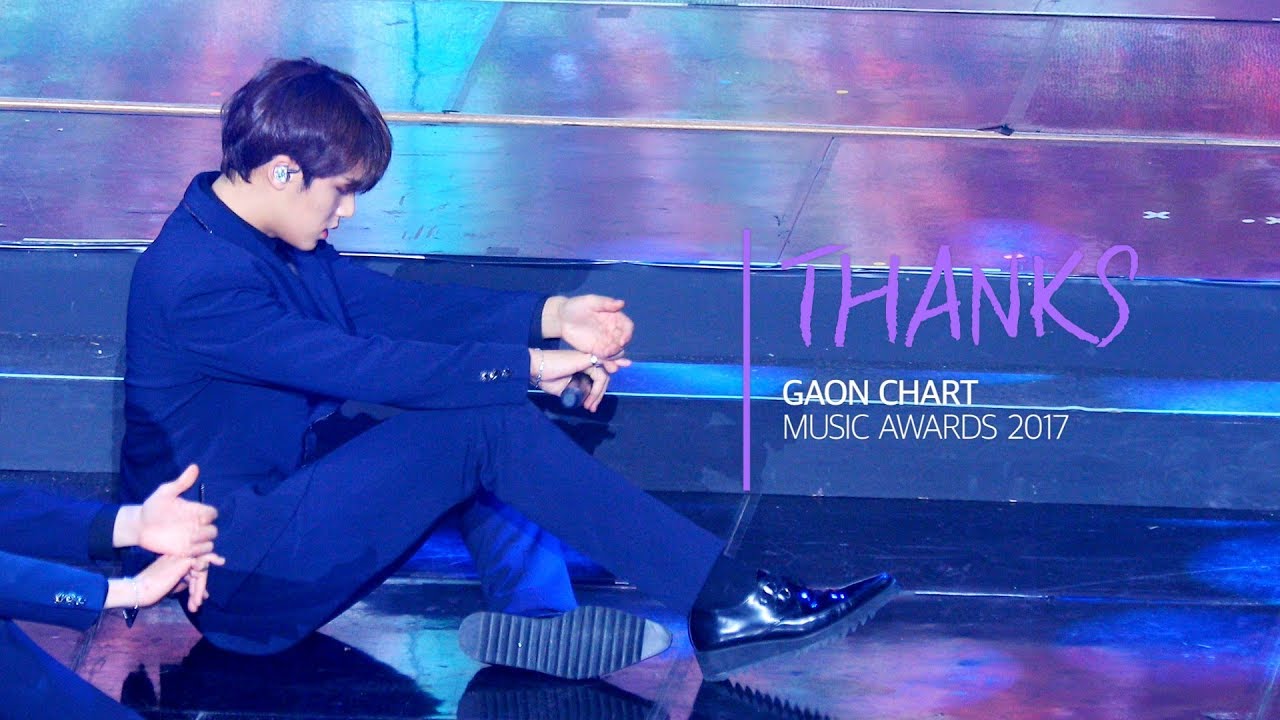 180214 세븐틴 가온차트 뮤직 어워즈 - 고맙다 민규 focus