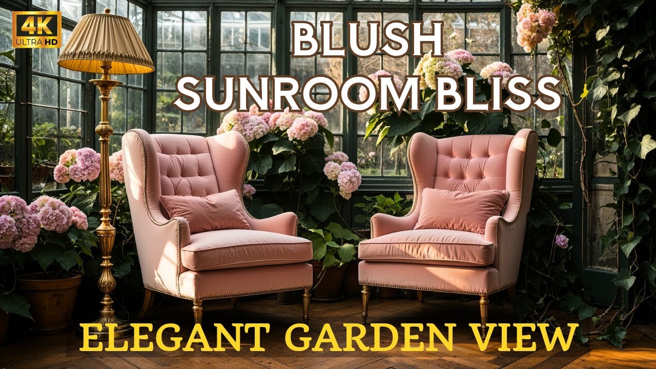 I Found the Most Elegant Conservatory… and You’ll Fall in Love 💗 Romantic Blush Paradise