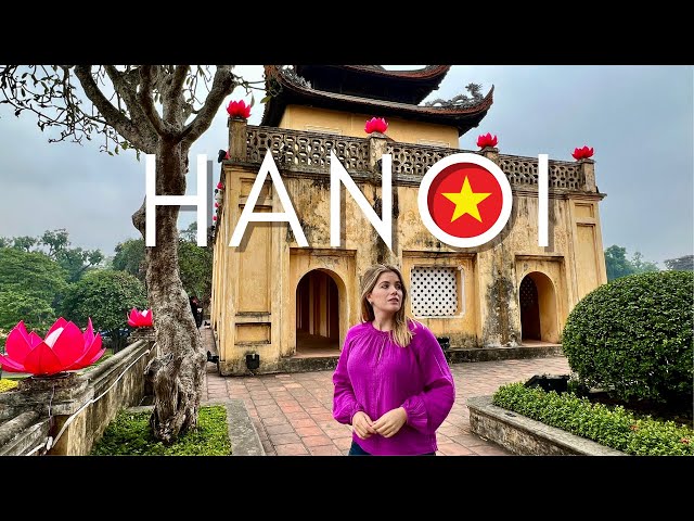 Travel vlog - DISCOVERING HANOI, VIETNAM | History, Local Living + Obama's Favorite Bun Cha