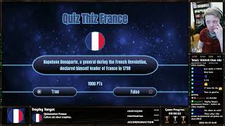 Quiz Thiz France ~ [100% Trophy Gameplay, PS5]