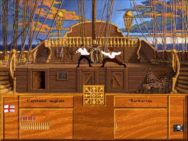 Pirates! Gold gameplay (PC Game, 1993) 