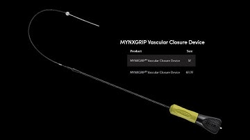 MynxGrip Vascular Closure Device Deployment