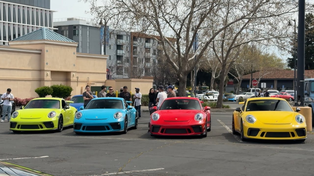 Porsches & Pastries in Fremont CA!