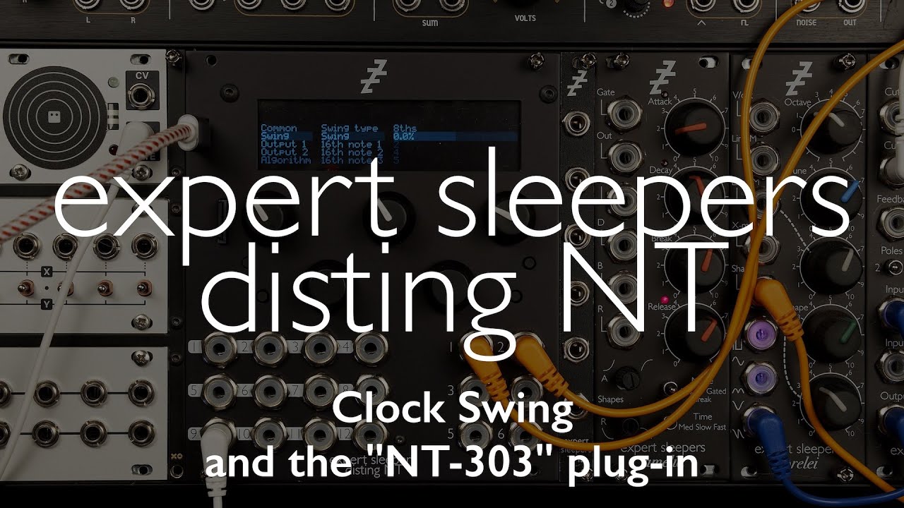 disting NT - Clock Swing and the "NT-303" plug-in