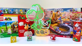 Super Mario Bros Unboxing Review | Hot Wheels Mario Kart Bowser Castle Track | Donkey Kong Treehouse