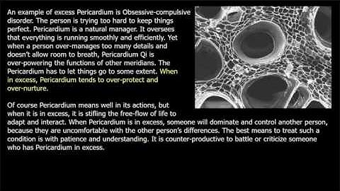 6-element acupuncture: Excess of Pericardium Qi: part 3