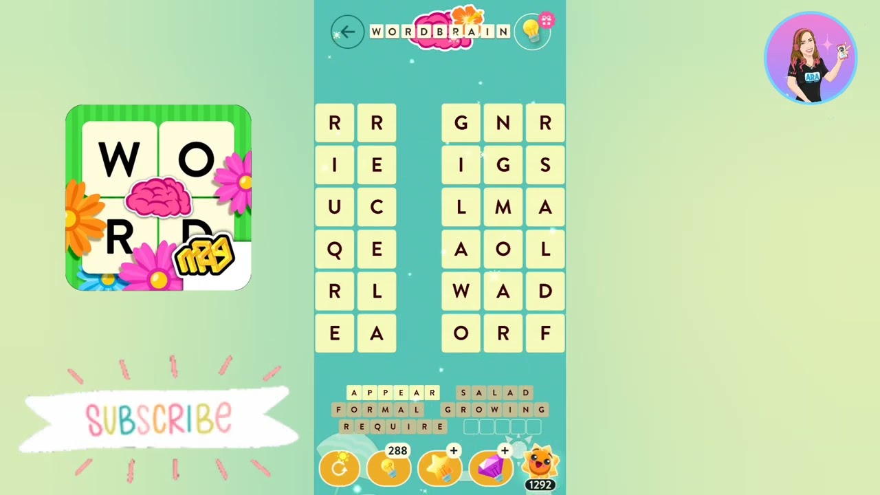 WordBrain - August 15, 2022, Brainy’s Summer Vacation Event Extra Challenge Solution