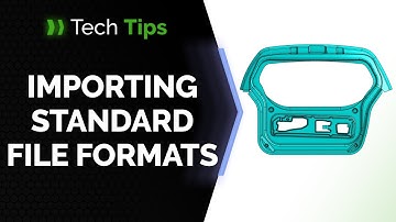 Importing Standard File Formats in Onshape - Tech Tip