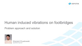 Human induced vibrations on footbridges screenshot 2