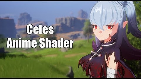 Celes Anime Shader-Trailer (UE5 Marketplace)