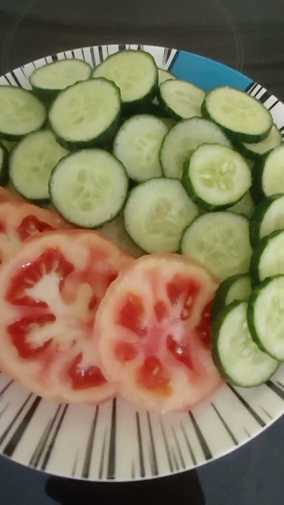cucumber 🥒 🍅tomatao #refreshing #burn belly fat #short#trending