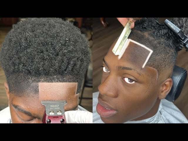 The Most Satisfying Haircuts for Black men ! taper , Mid, Skin Fade | Baber Secrets |