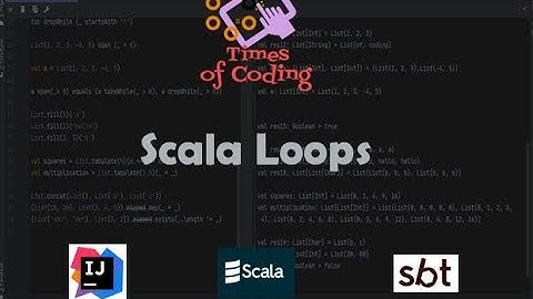 TOC - SCALA Express | 04 Scala Loops