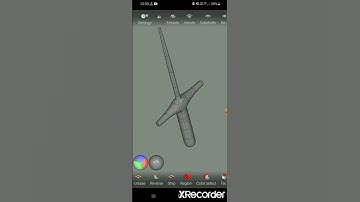 How to make 3d model of  sword in sdf 3d