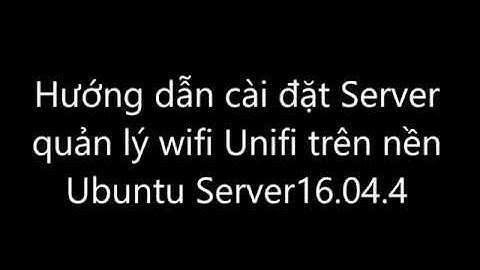 Install Unifi Controller on Ubuntu Server 16.04.4 LTS