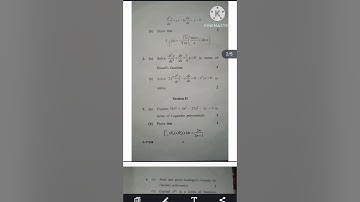 B.A. 2nd year(special functions and integral transforms)(Crsu University) #math #class