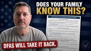 Your Military Retirement Pay After Death | DFAS Checklist