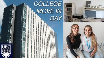 COLLEGE MOVE IN DAY VLOG || UBC  (moving my sister into her freshman dorm!)