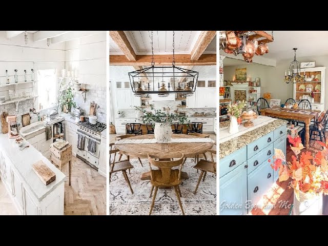 25+ Country kitchen designs - french and cottage country kitchen ideas