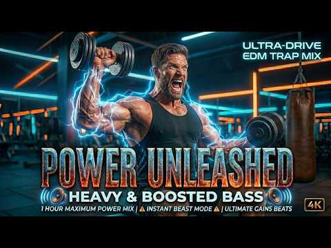 1 Hour Heavy Bass EDM Workout Mix 2026 | Beast Mode Gym Motivation 🔥🦍 Hard Workout