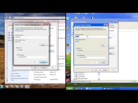 Cara Sharing File Dan Folder OS Windows 7 Dengan Windows XP